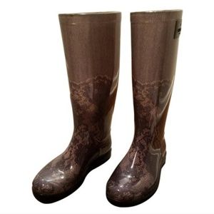 ValentinoBlack Rain Boots/Booties